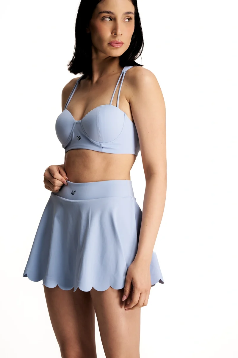 Saia Celeste Aura Azul